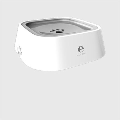 Drinking Water Bowl with Floating Design - Non-Wetting